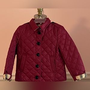 Burberry girls jacket
